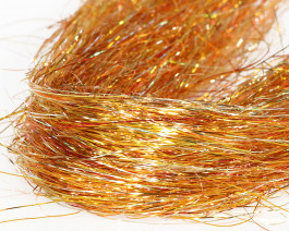 Fine 3D Tinsel Hair, Orange UVR / 21